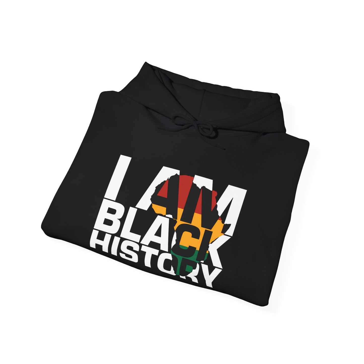 I Am Black History Unisex Heavy Blend™ Hooded Sweatshirt