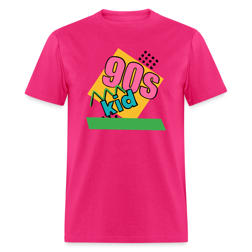 Unisex Classic T-Shirt - 90's Kid - fuchsia