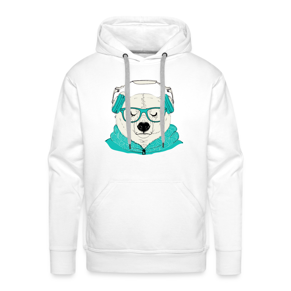 Premium Hoodie - white