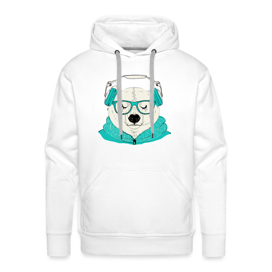 Premium Hoodie - white