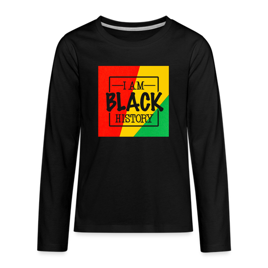 Kids' Long Sleeve T-Shirt - black