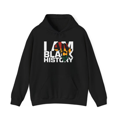 I Am Black History Unisex Heavy Blend™ Hooded Sweatshirt