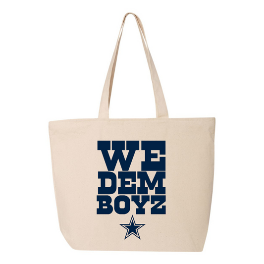 We Dem Boyz Canvas Tote Bag