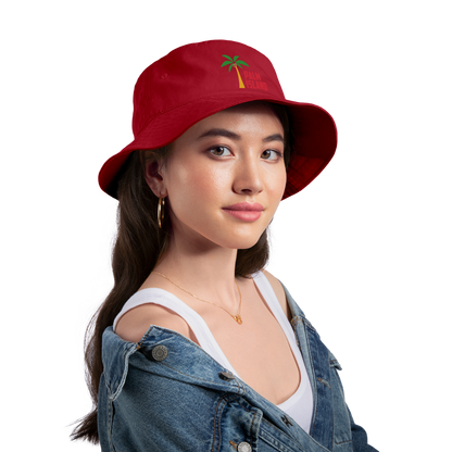 Island Bucket Hat - red