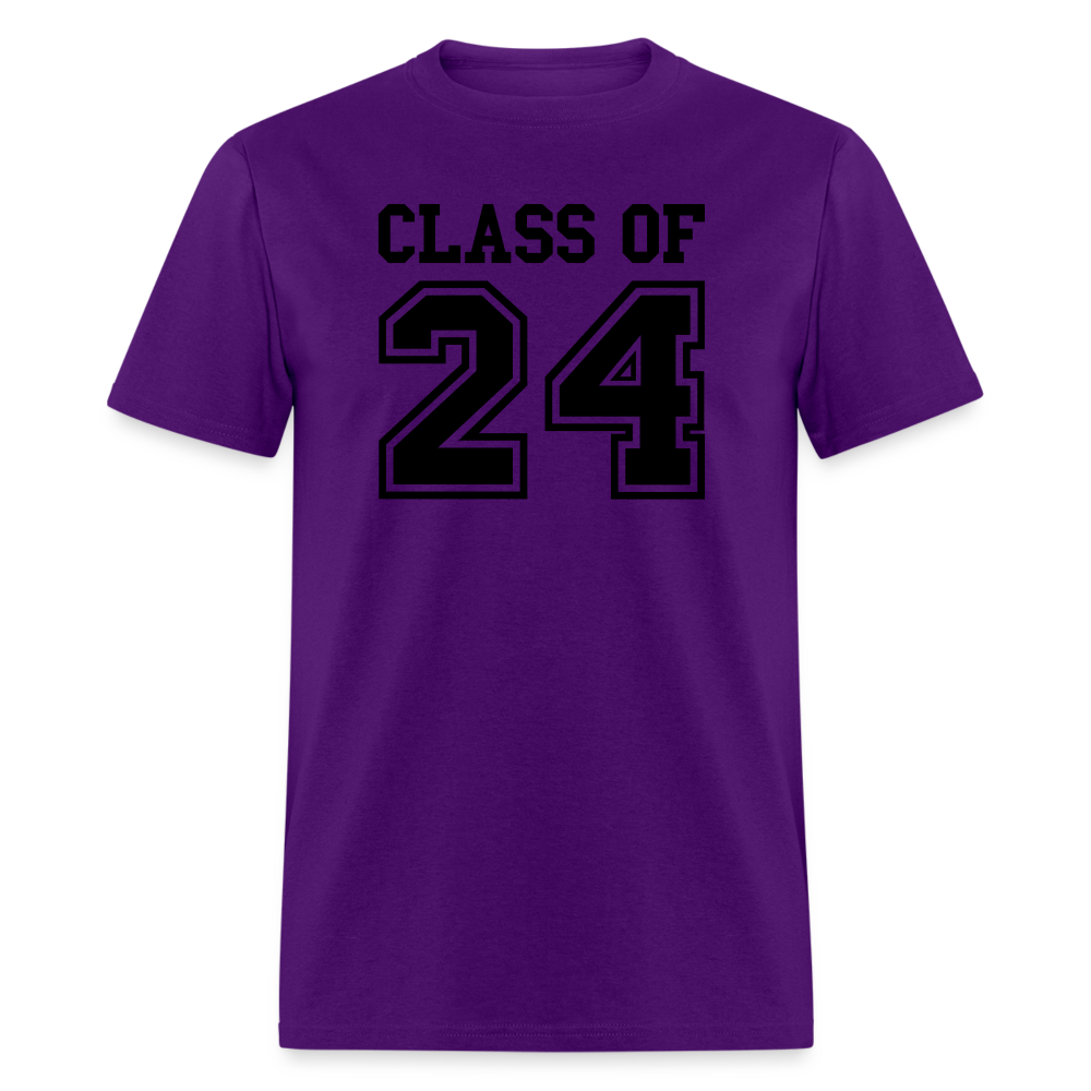 Class of 2024 T-Shirt - purple