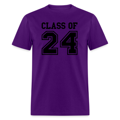 Class of 2024 T-Shirt - purple