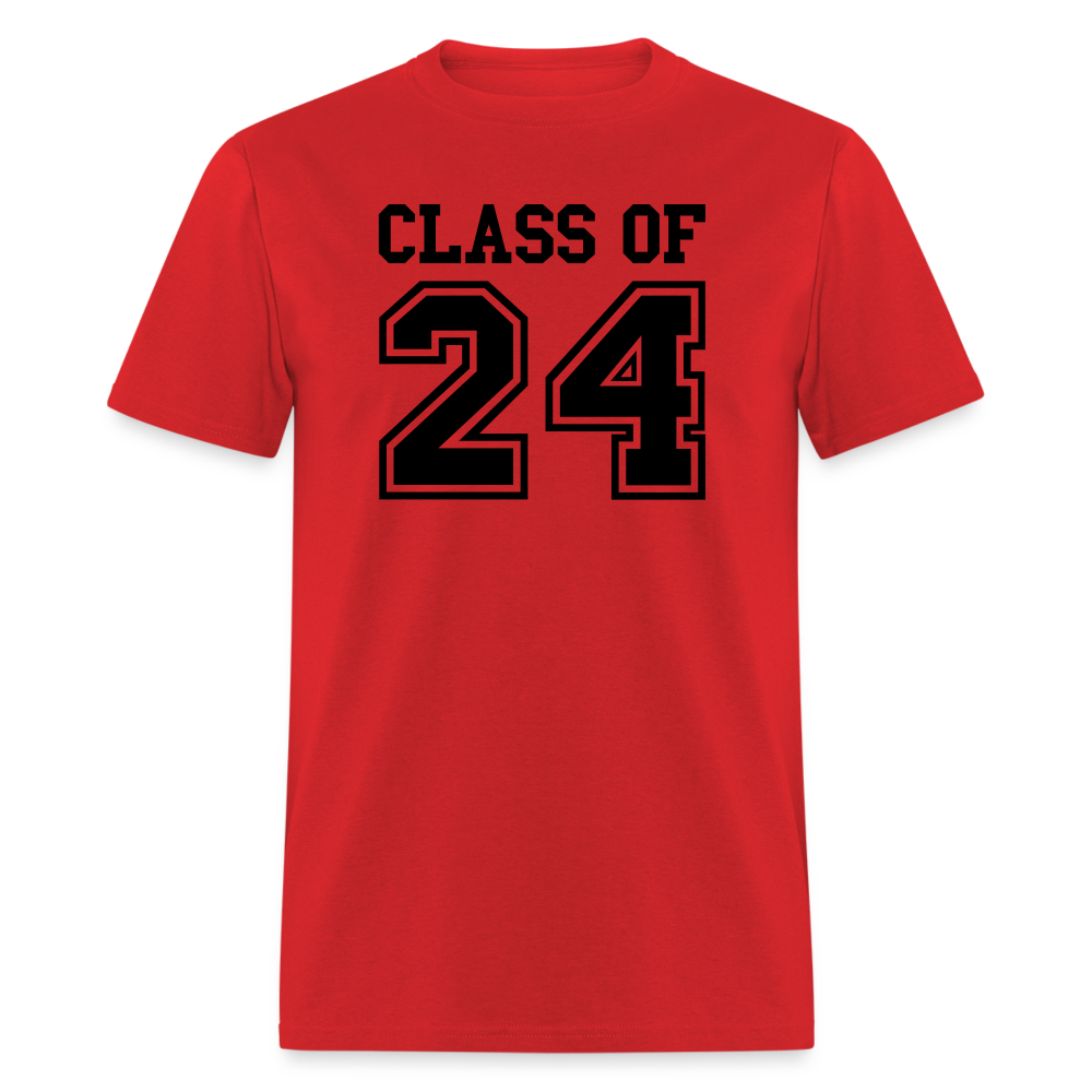 Class of 2024 T-Shirt - red