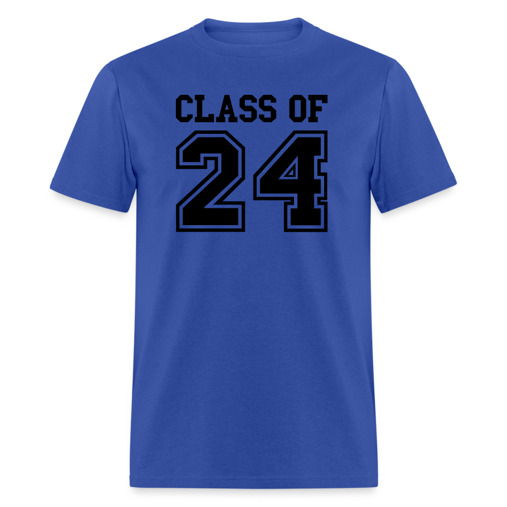 Class of 2024 T-Shirt - royal blue