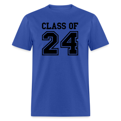 Class of 2024 T-Shirt - royal blue