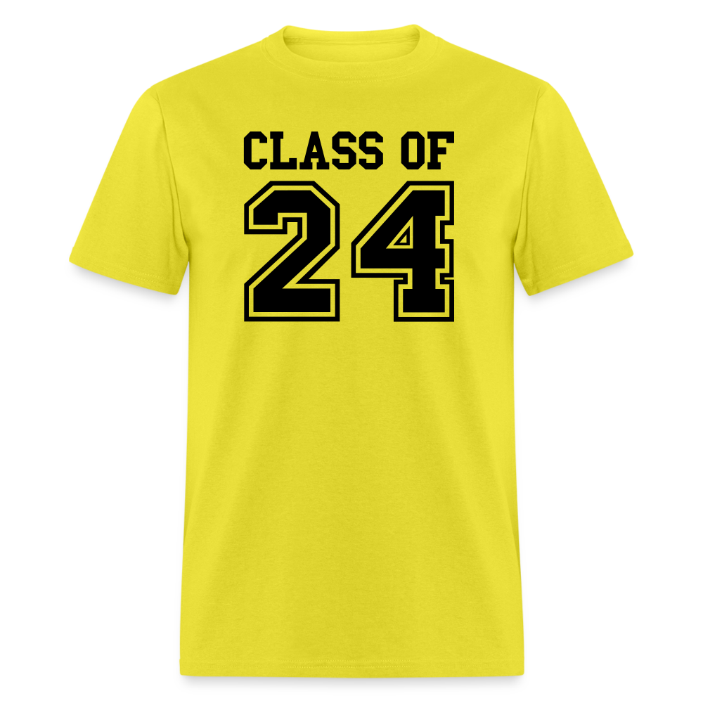 Class of 2024 T-Shirt - yellow