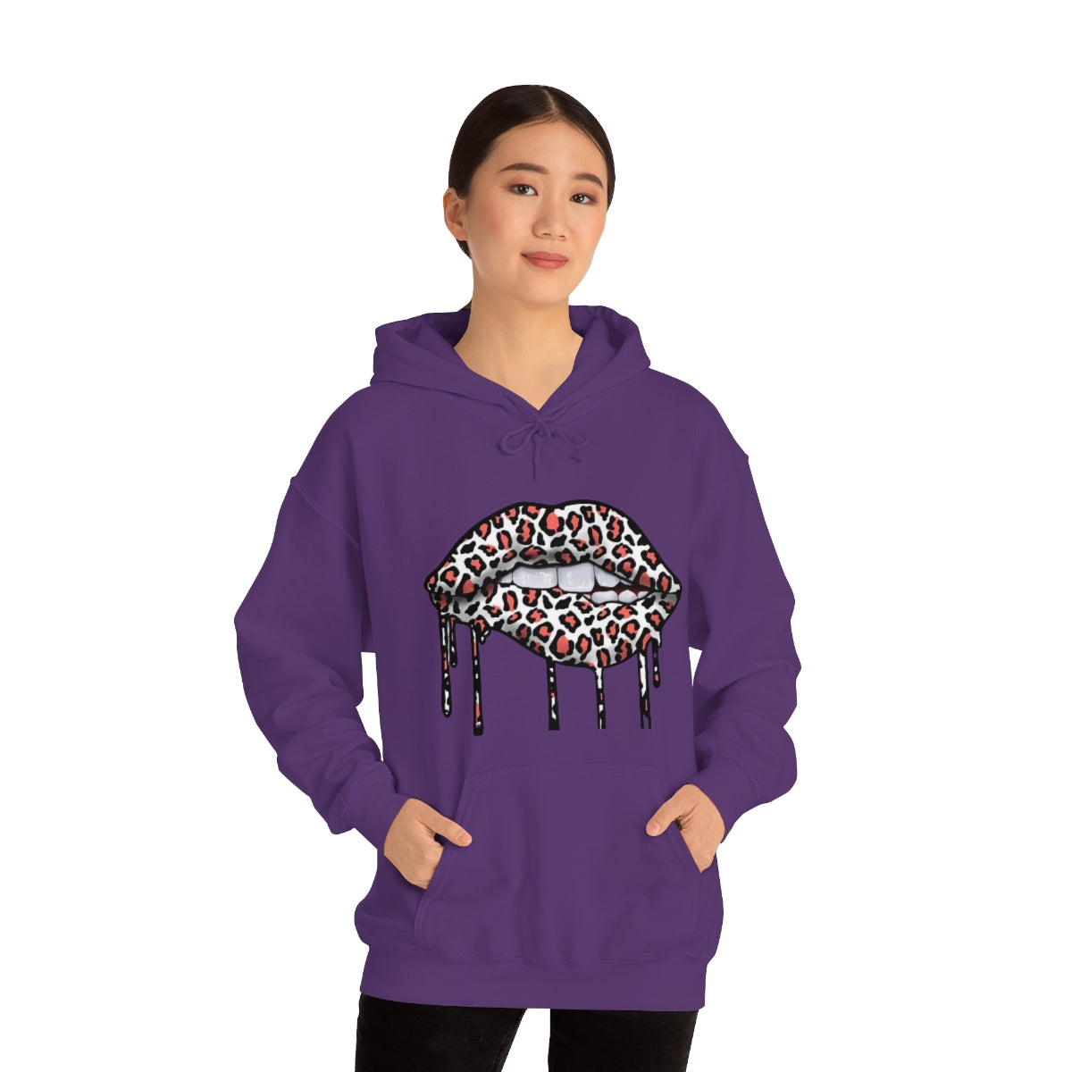 Cheetah Lips Heavy Blend™ Hooded Sweatshirt